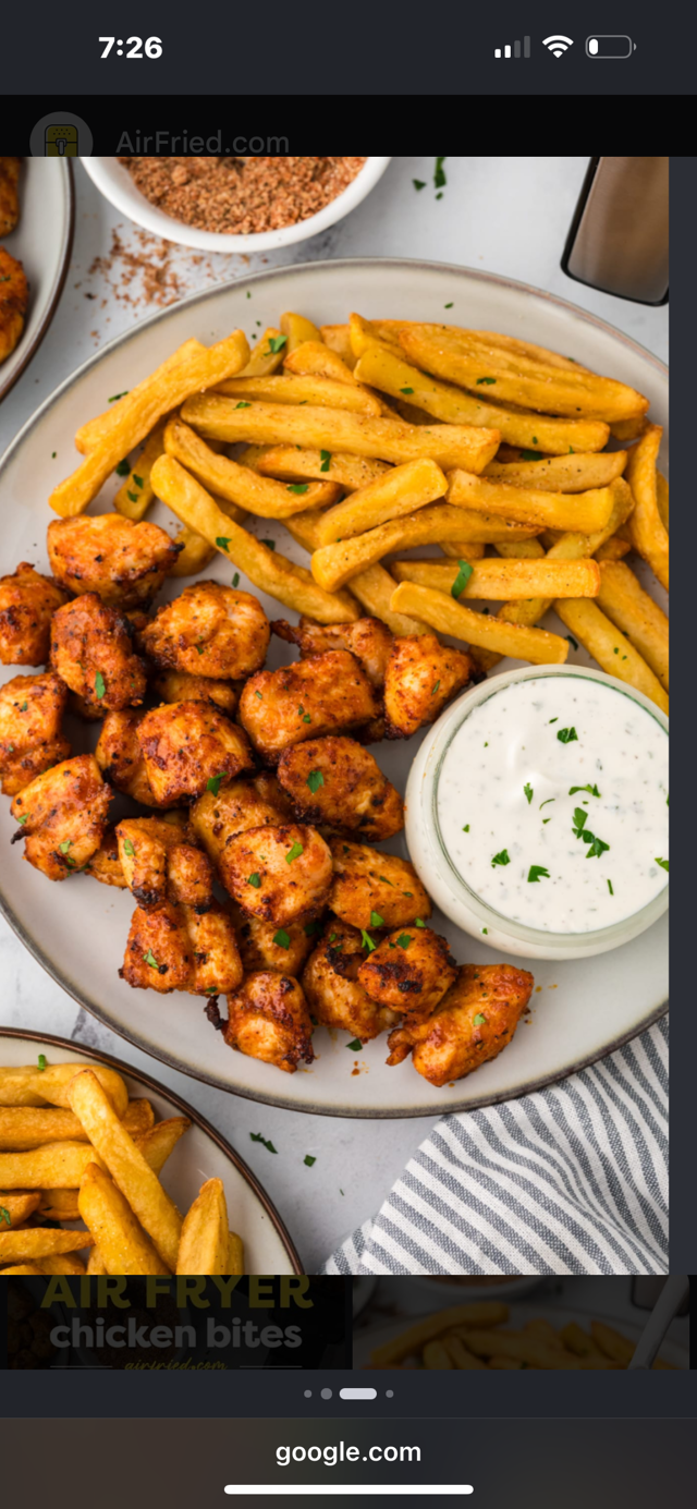 Lil Chick Bites And Fries.