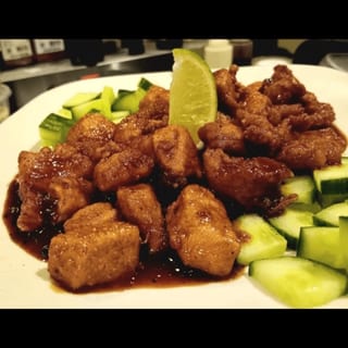 korean pepper chicken (dinner)