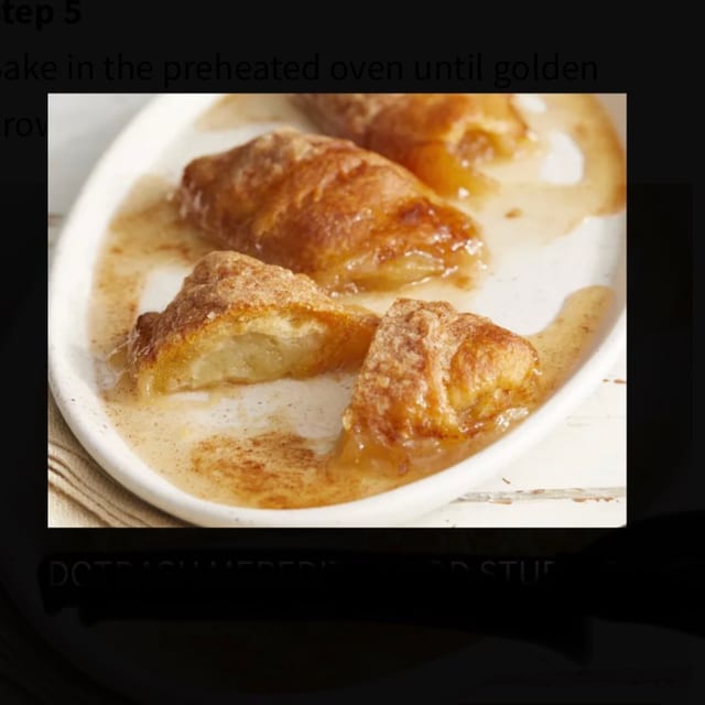 Apple Dumpling.